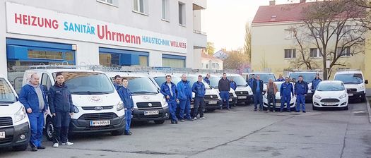 Das Team von Heizung Sanitär H. Uhrmann Ges.m.b.H. in Wien